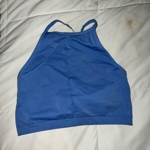 forever 21 razor back workout top